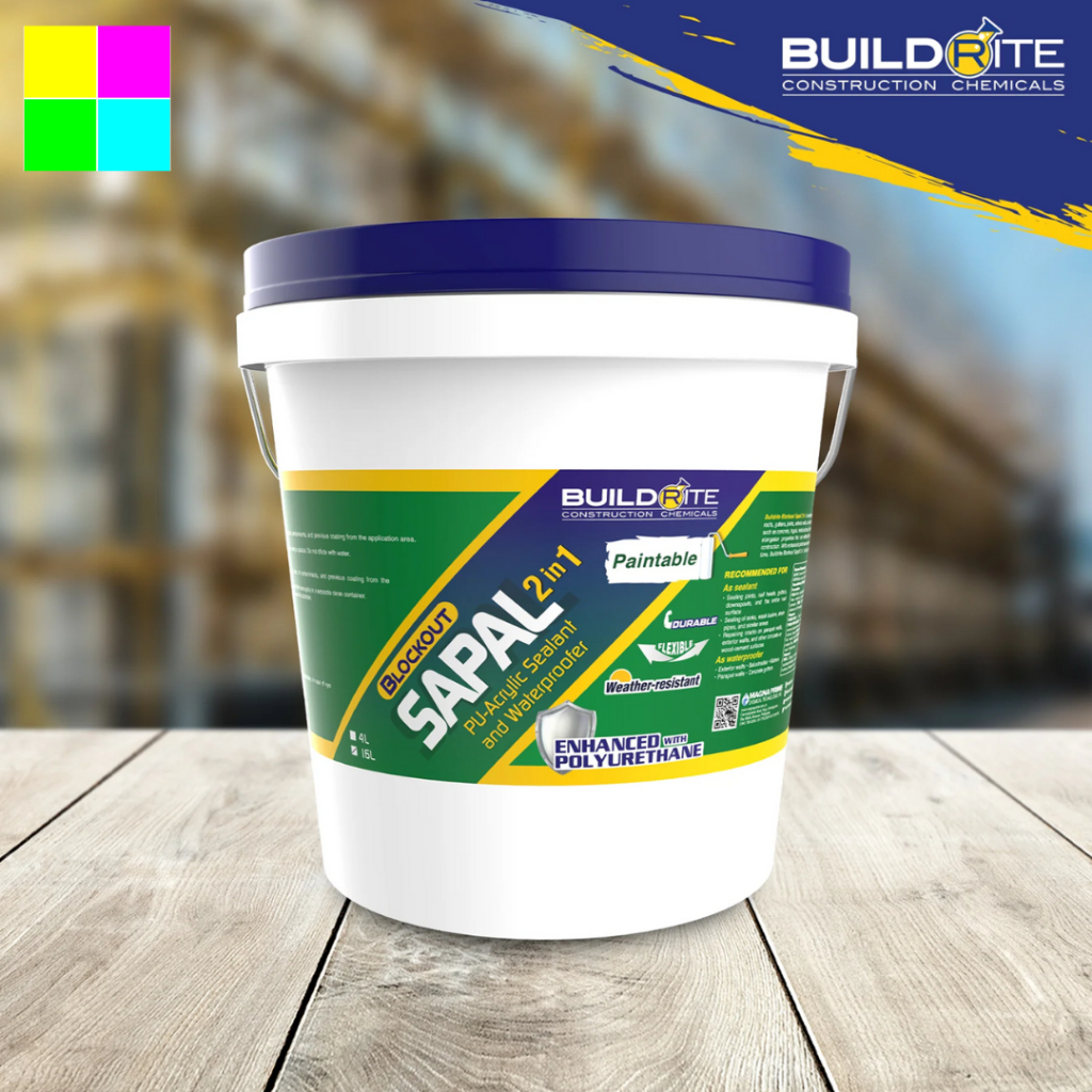 Buildrite Blockout Sapal 2 in 1 (16L) PU-Acrylic Sealant and ...