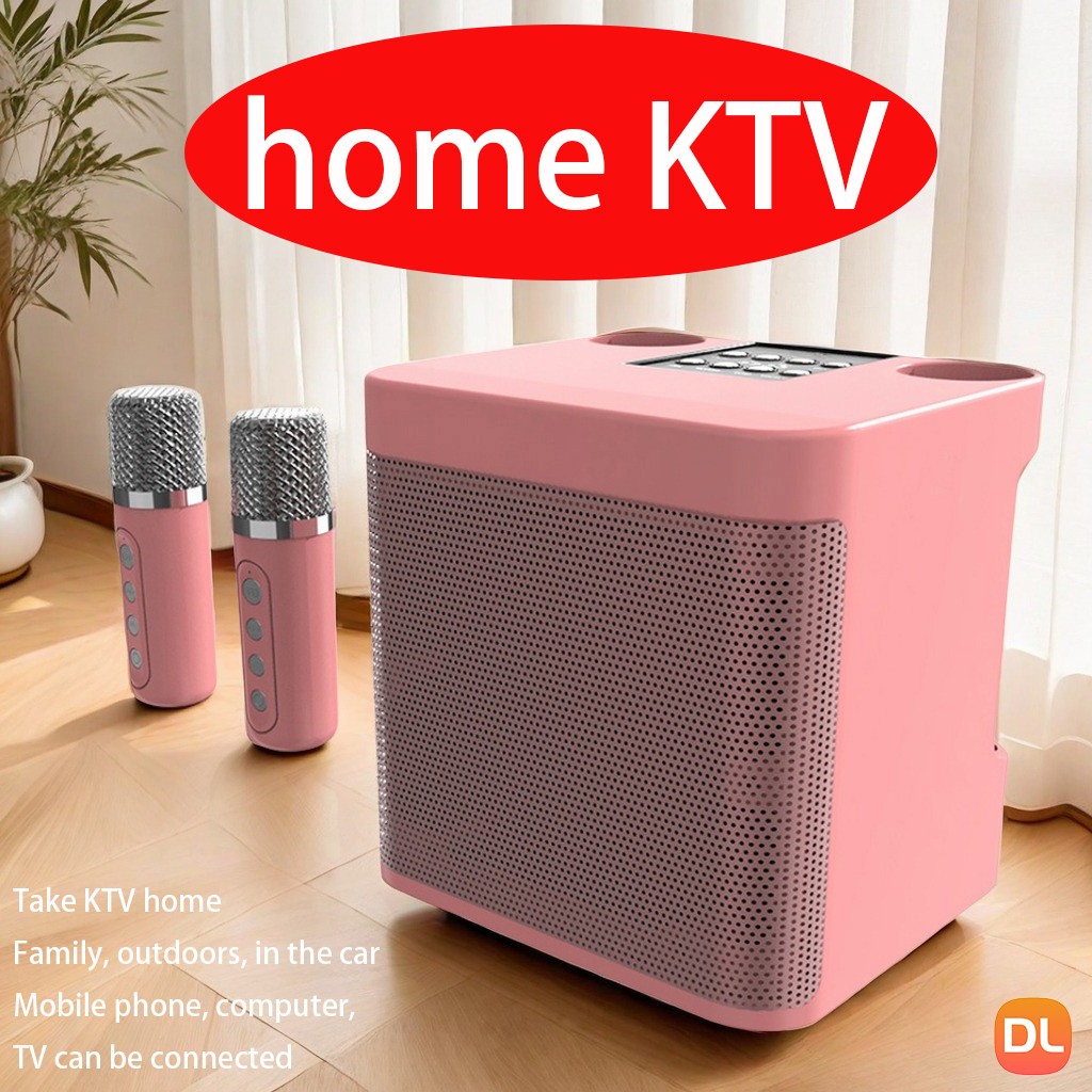 Original Double 6.5 Inch Portable Karaoke Wireless Bluetooth Speaker ...