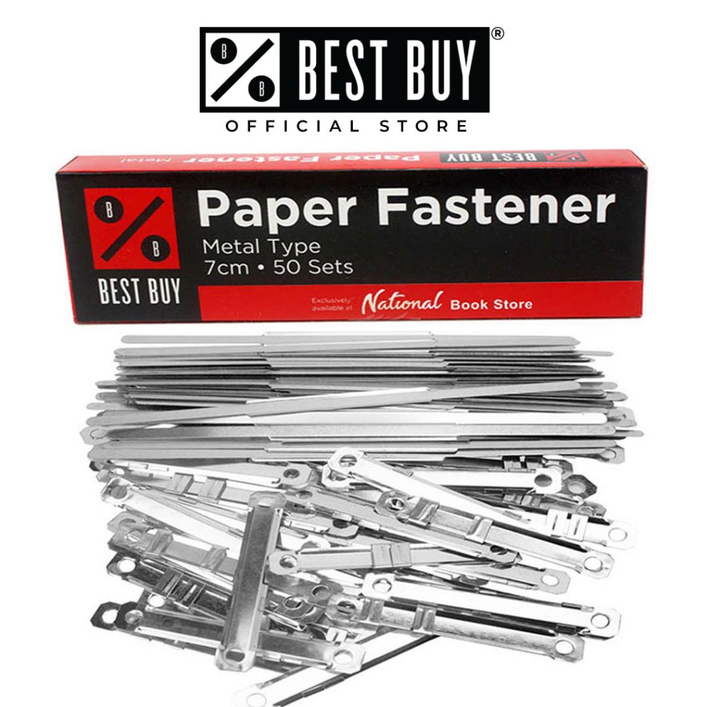 Best Buy Fastener Metal 7 cm 2 inch 50's Silver - School & Office ...