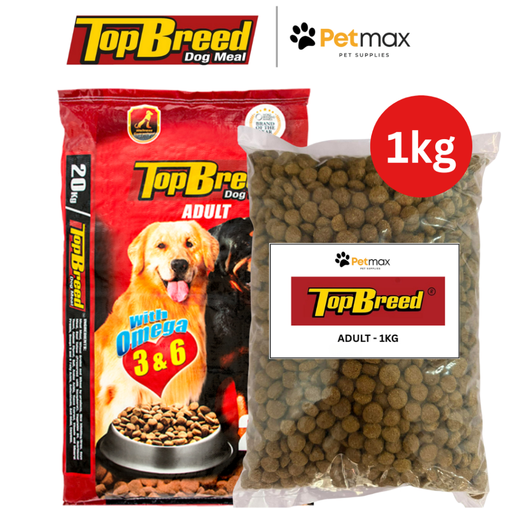 Top Breed Adult Dog Food 1kg (REPACKED) | Shopee Philippines
