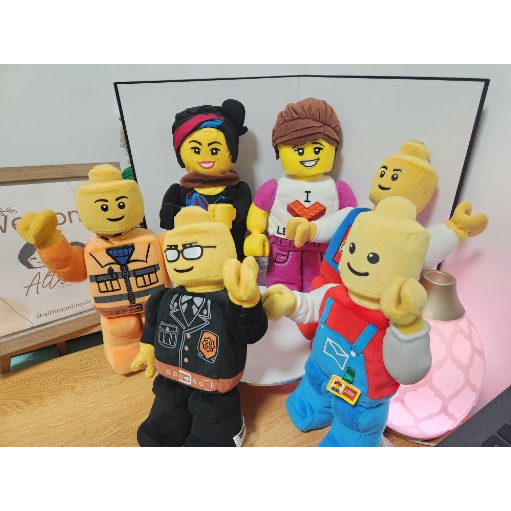 Yellow Head Plush Legoland Collectable Character- Rare Construction ...