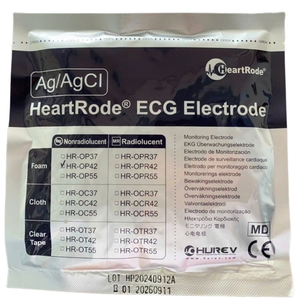 HeartRode ECG Electrode (1 Pack) (50 Pcs.) | Shopee Philippines