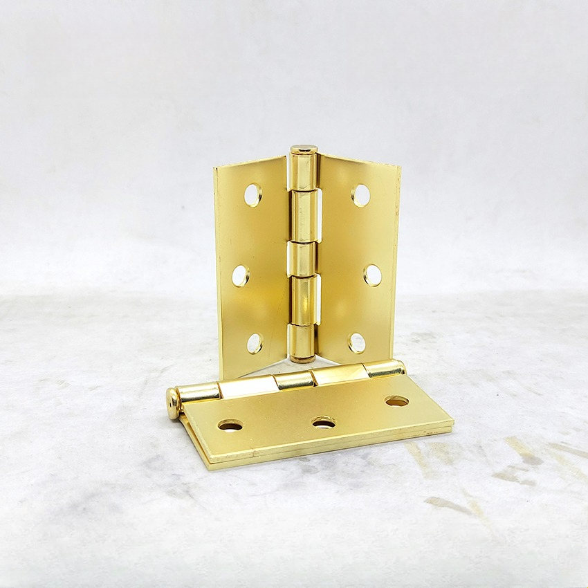 Brass-Plated Loose Pin Door Hinges Sold per Pair with Screws | Shopee ...
