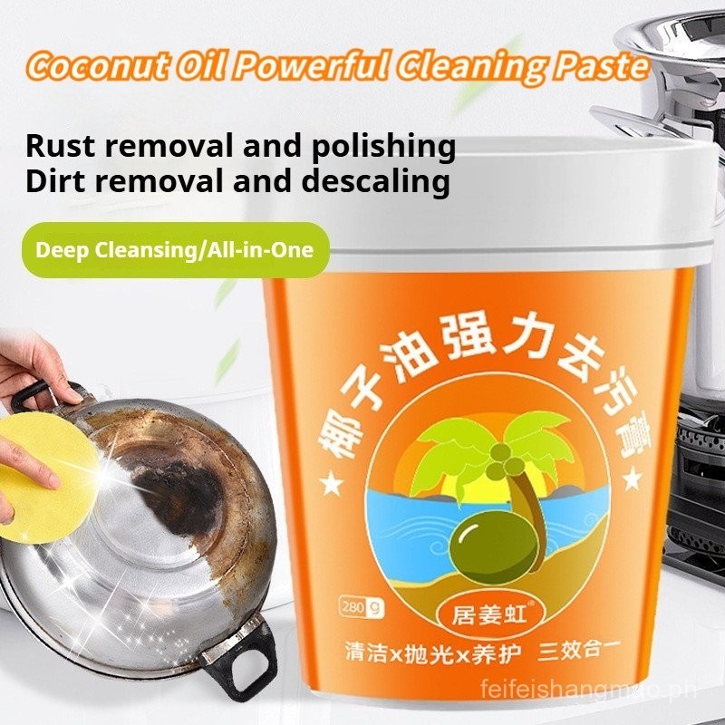 Natural Coconut Oil Derusting Polishing Decontamination Descaling ...