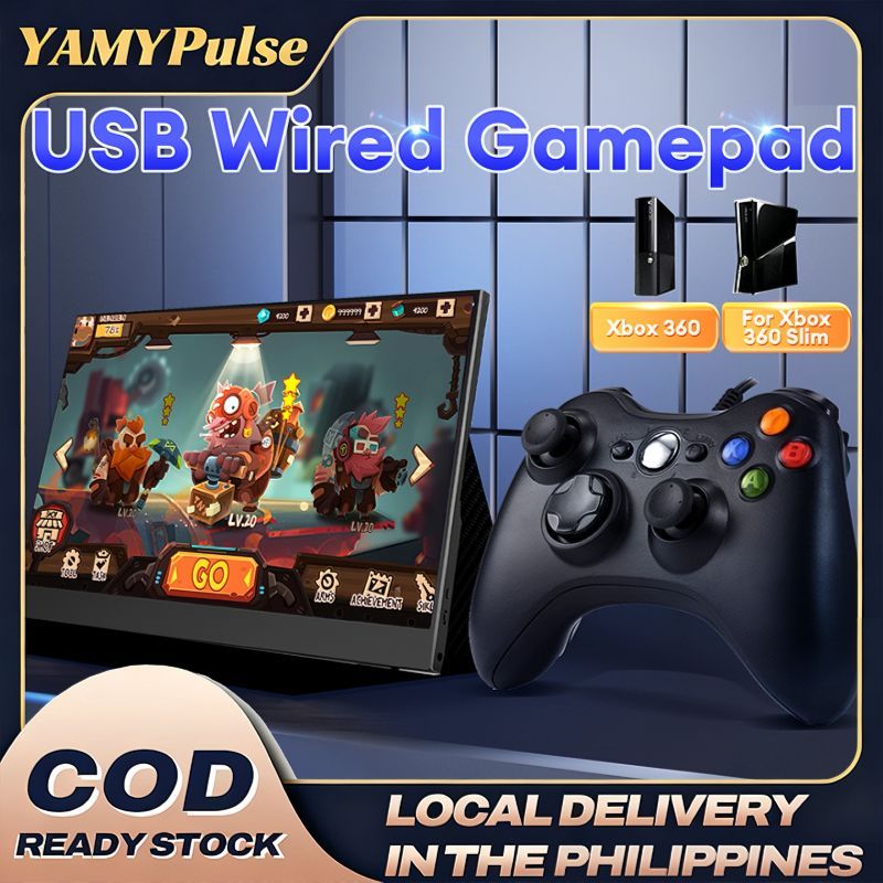 YAMY Game Controller USB Wired For PC PS 360 Console Joypad For PC ...