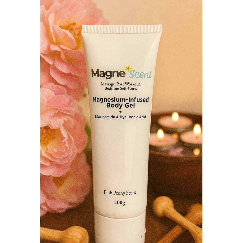 MagneScent 100g Magnesium Gel w/ Niacinamide+Hyaluronic Acid | Shopee ...