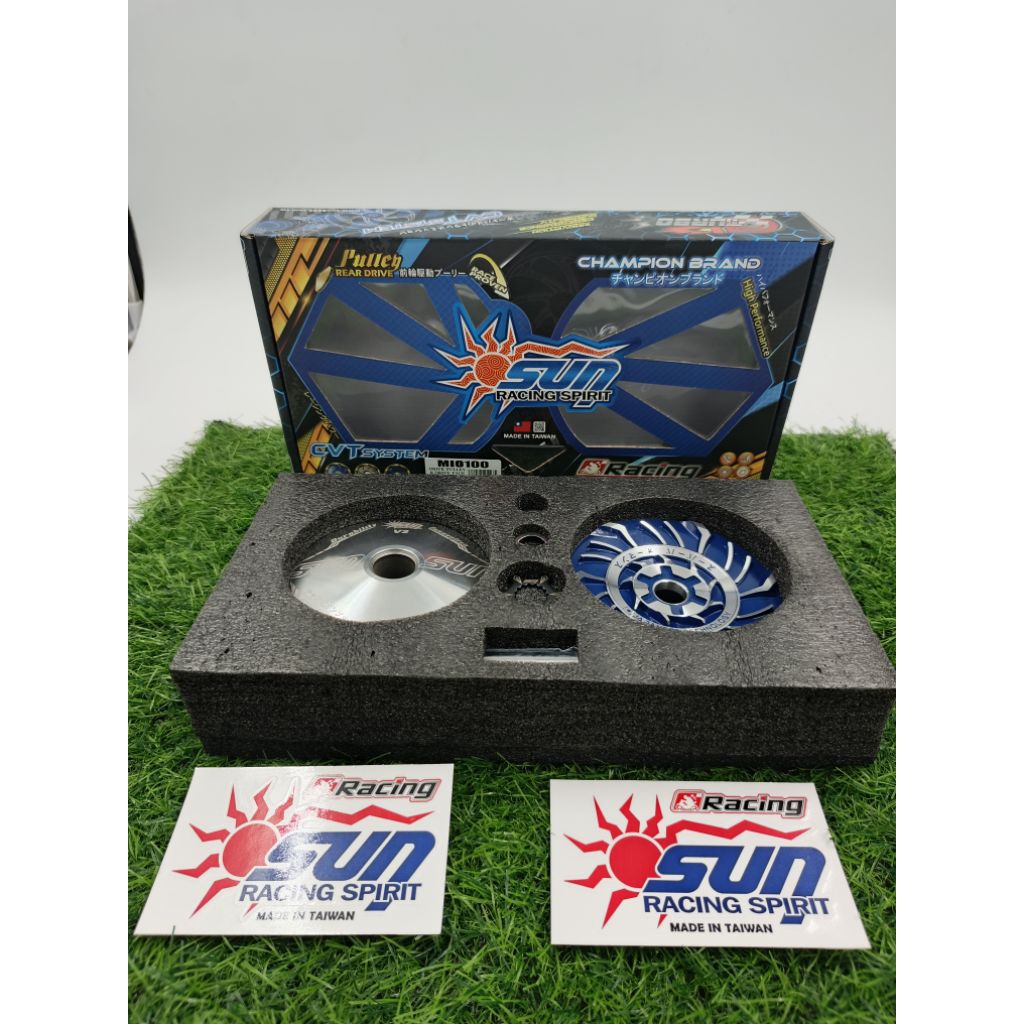 SUN Racing Pulley Set CLICK|SPORTY|SOULTY|SOUL i|NMAX|AEROX|BEAT FI ...