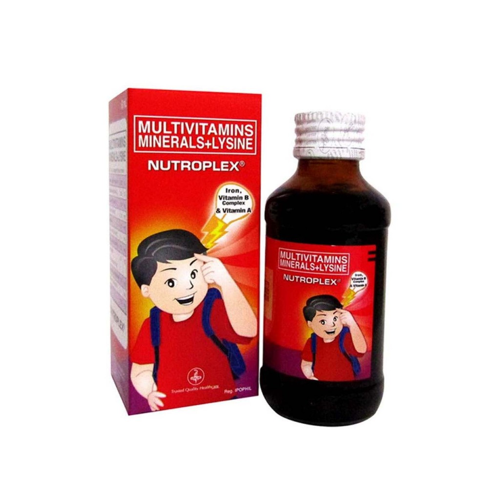 Nutroplex 60mL Syrup Multivitamins For Children For Intelligence ...