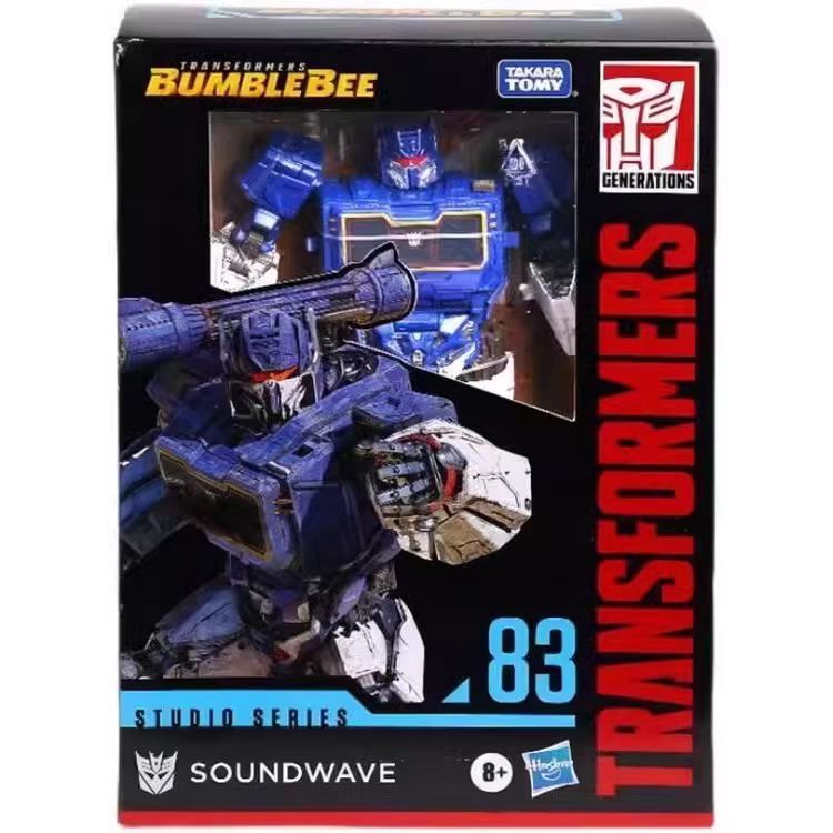 HASBRO Transformers SS83 Voyager Class Soundwave Bumblebee Movie Spin ...