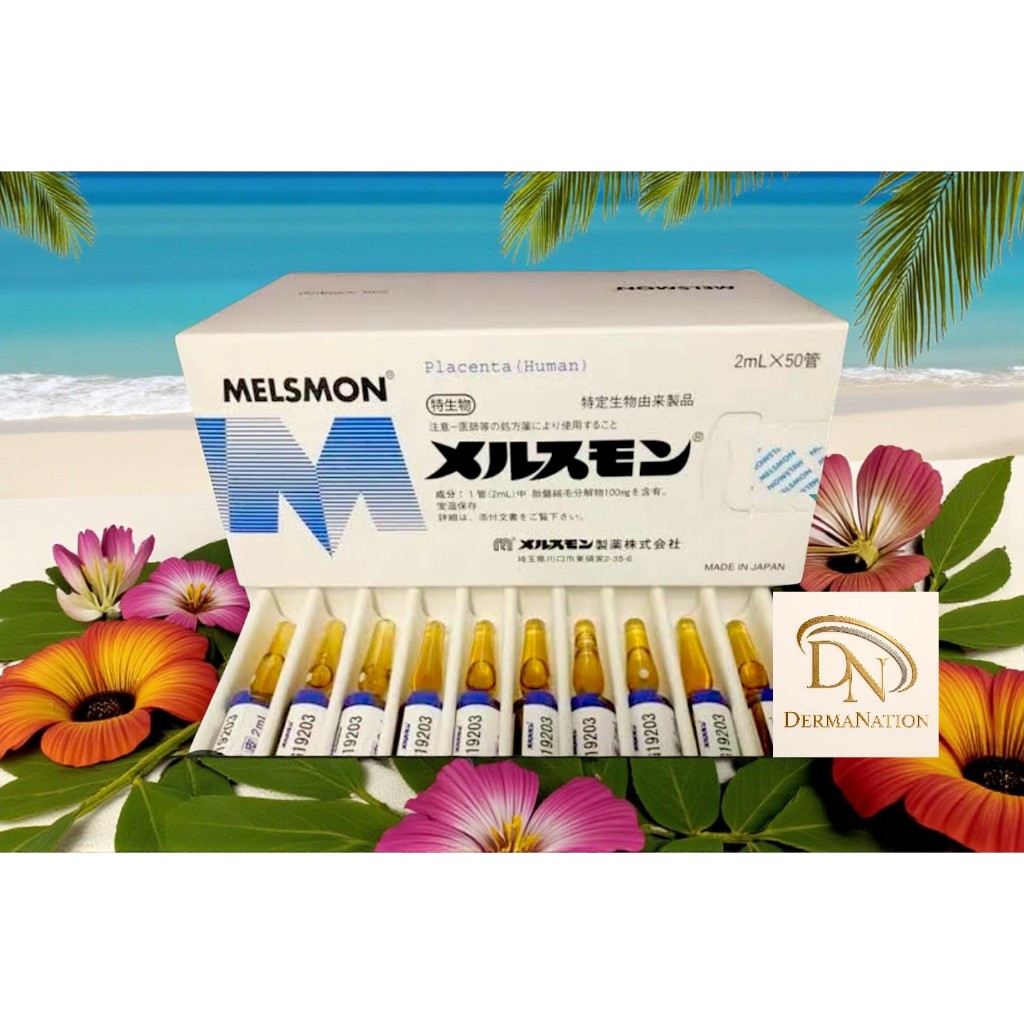 MELSMON PLACENTA 10pcs per tray non soap [bath soap] | Shopee Philippines