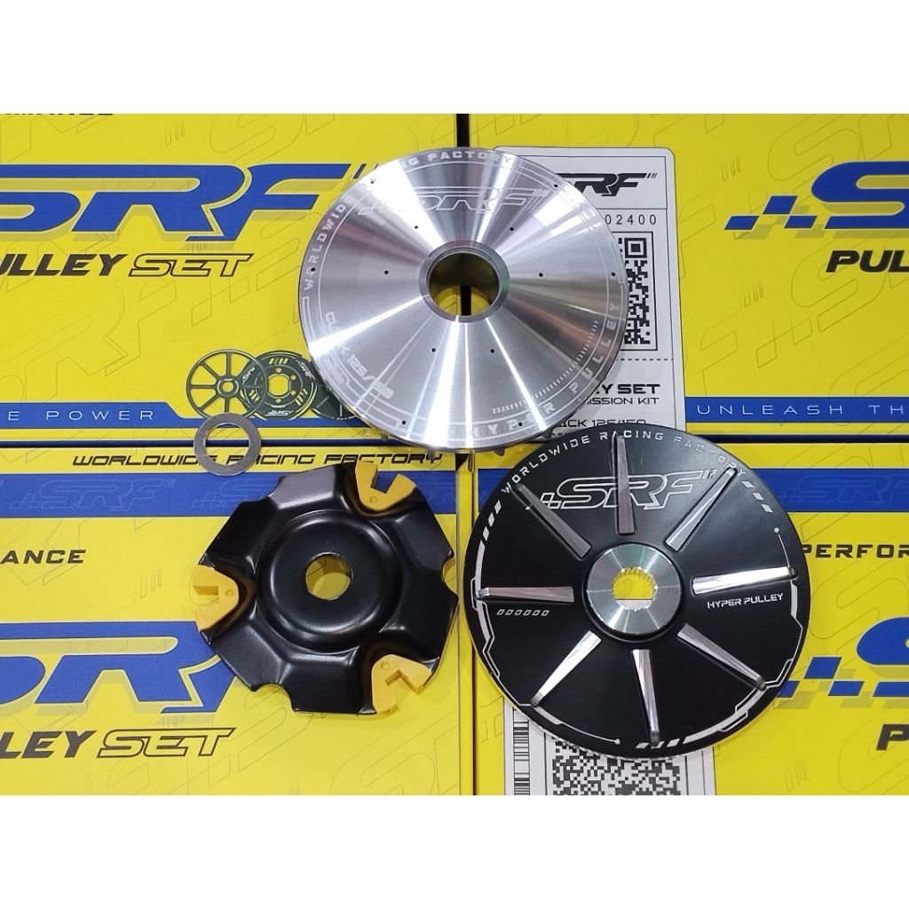 SRF CVT PULLEY SET NMAX/AEROX/M3/CLICK/PCX 160 | Shopee Philippines