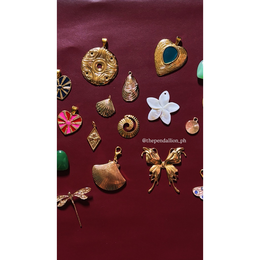 ADDITIONAL CHARMS & LOCKETS / PENDANTS for LEATHER JOURNALS | Shopee ...