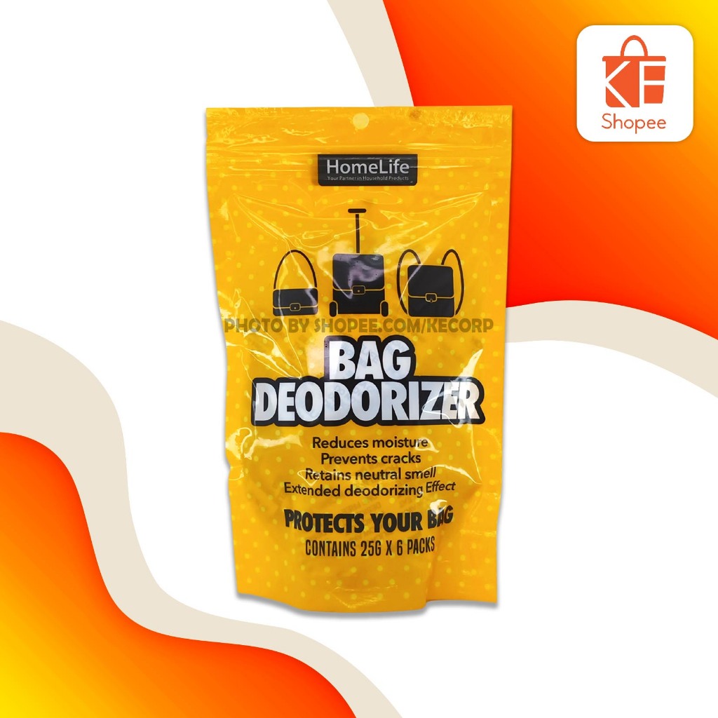 Bag Deodorizer by Homelife 25g x 6 Packs Prevents Moisture & Cracks ...