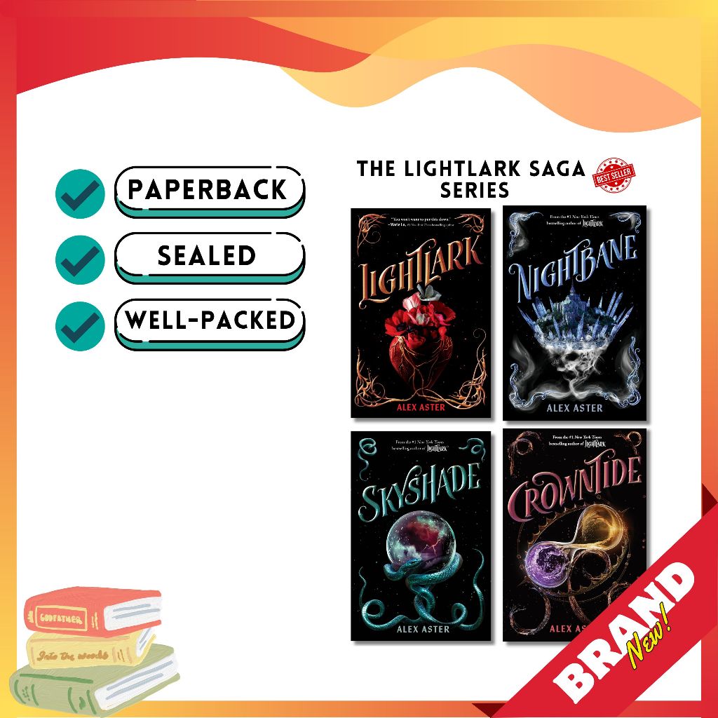 Lightlark (4 book series) [Paperback] By: Alex Aster | Shopee Philippines