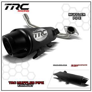 TRC Racing Power Pipe Yamaha Aerox v1 Muffler Exhaust with Removable ...