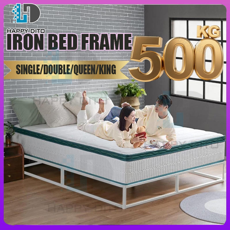 Bed Frame Portable Folding Bed home Bed storage bed frame king Gingle ...