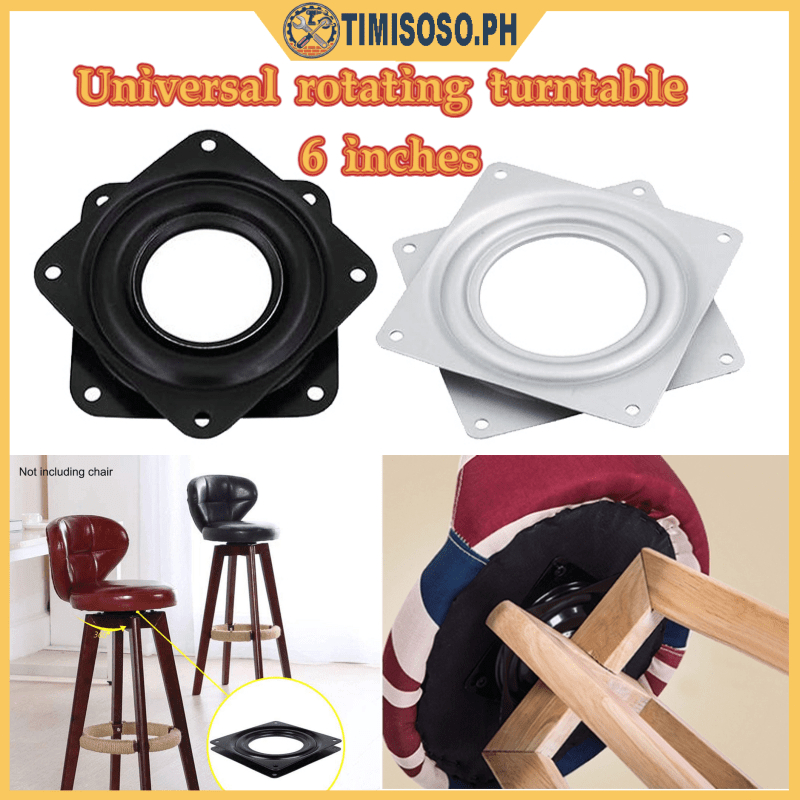 6 Inch 360 Degree Turntable Base Universal Swivel Platform for Lazy ...