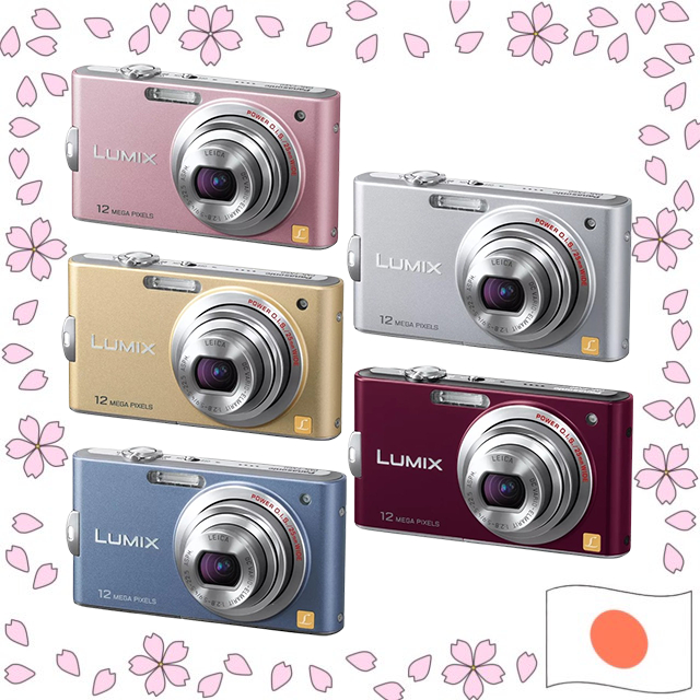LUMIX DMC-FX60 12.1MP Compact Digital Camera 5x Zoom 25mm Wide