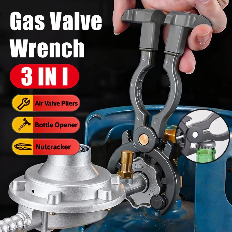 3 in 1 Gas Valve Wrench Gas Tank Pressure Reducing Valve Wrench ...