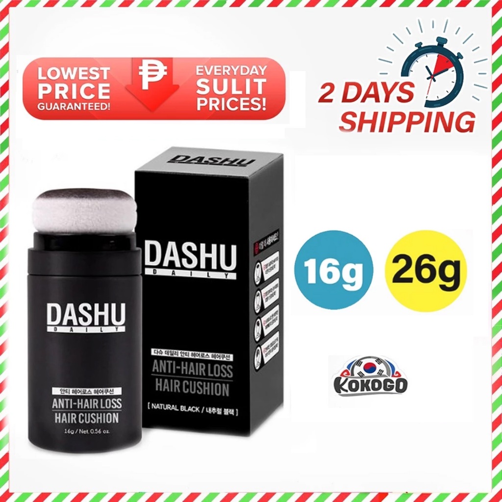 [DASHU] Hair Shadow Hair Cushion/anti hair loss / 16g 26g | Shopee ...