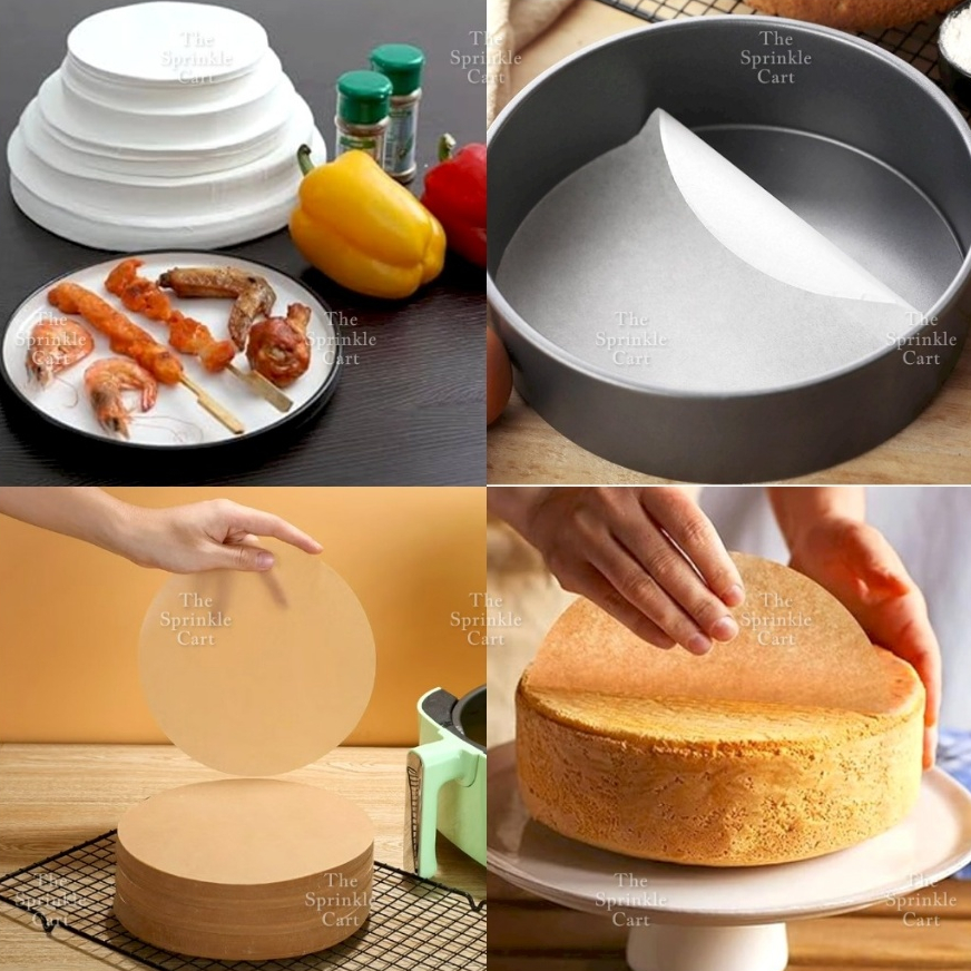 Precut Round Baking Paper 4/6/8/9/10 inches Paper Parchment Liner ...
