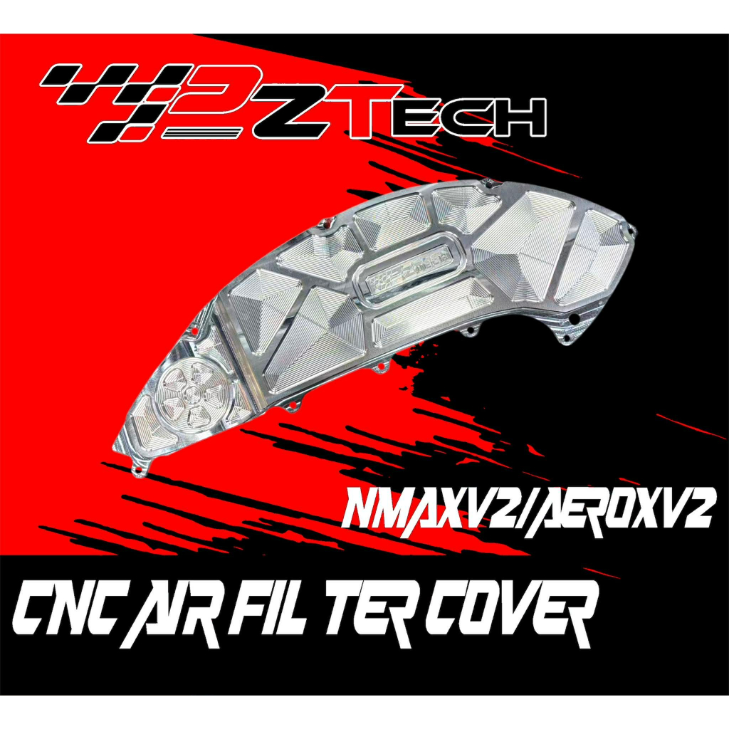PZTECH AIR FILTER COVER FOR HONDA CLICK / PCX160 / NMAX AEROX V2 ...