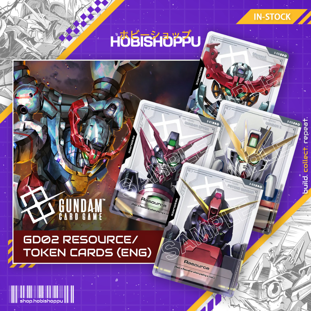 GD02 Dual Impact (English) – Resource & Token Card Singles | GUNDAM ...
