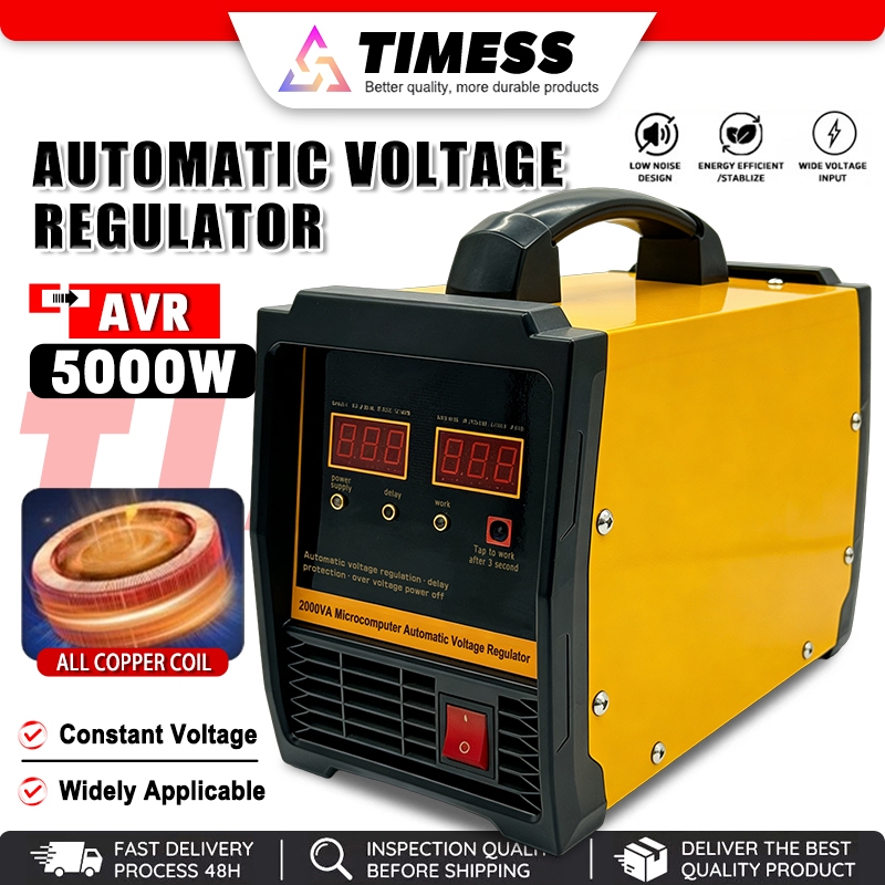 Original 5000 AVR Automatic Voltage Regulator 5000watts SVR-5000VA ...