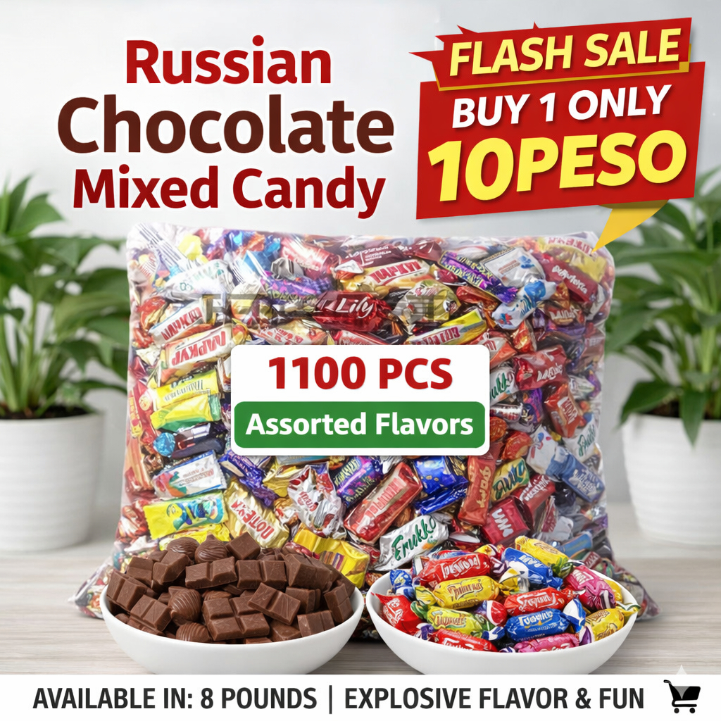 Hot sale 80% Russian Chocolate Mixed Fructose Candy 500g CHOCOLATE ...