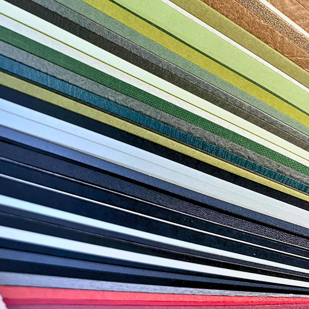 Assorted Papers by COLOR for Journal I DIY Scrapbook I Arts and Crafts ...