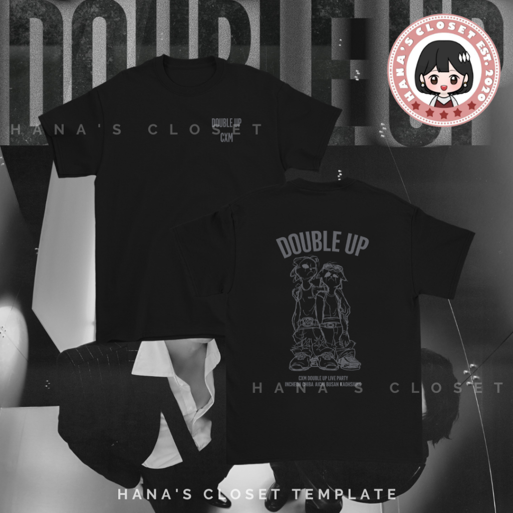 DOUBLE UP CXM SEVENTEEN S.COUPS & MINGYU Customized Inspired T