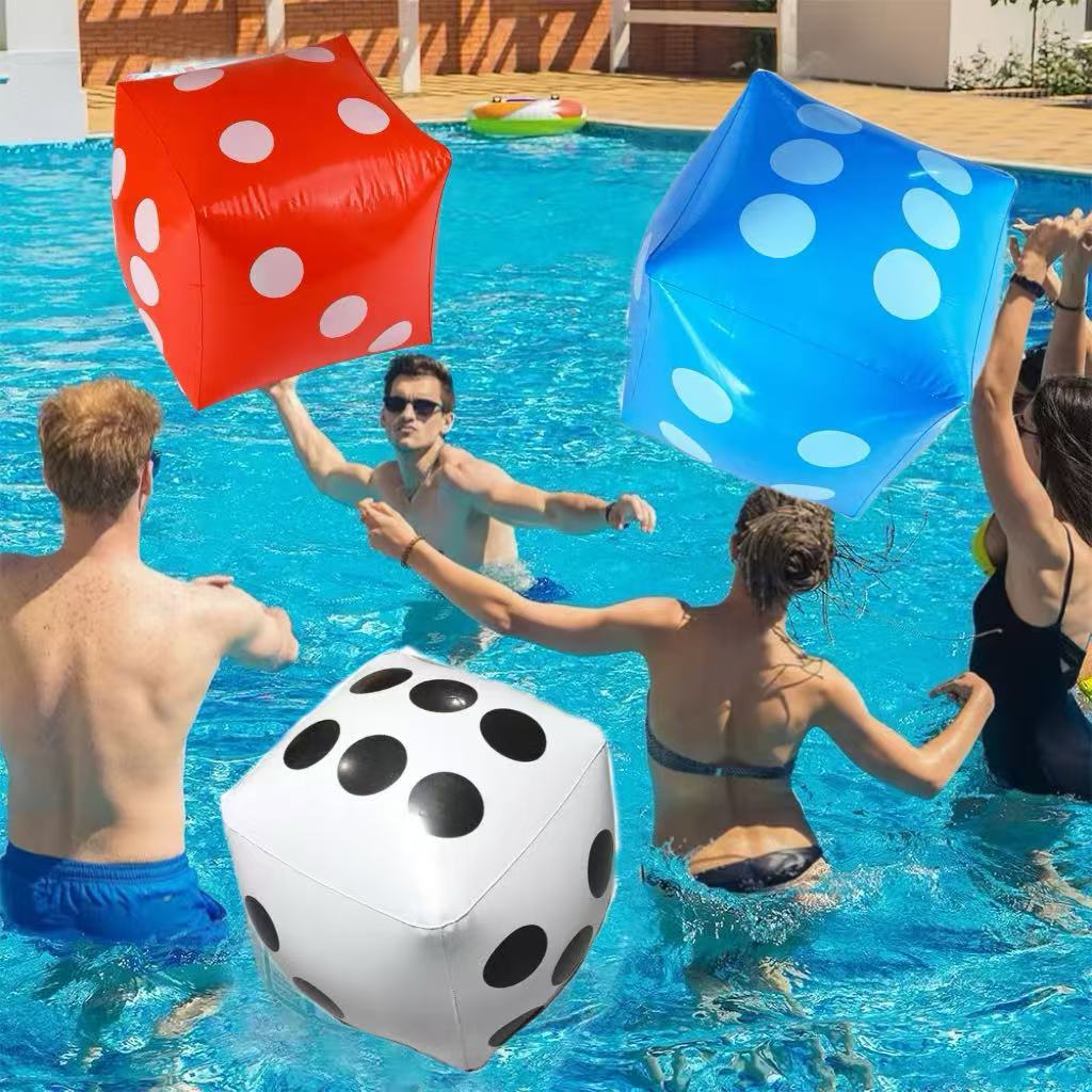 1 piece giant inflatable dice/party supplies/indoor and outdoor large ...