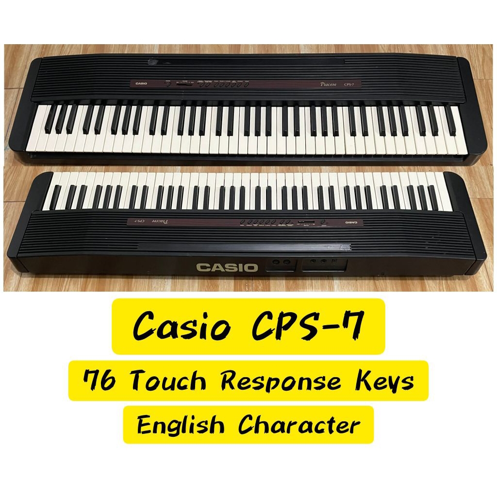 CPS-7 (76 Touch Response Keys) Japan Surplus Keyboard Piano