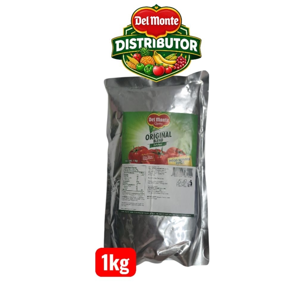 Del Monte Ketchup 3kg – No Artificial Flavors or Preservatives | Shopee ...