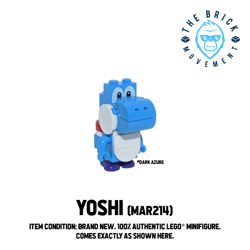 SUPER MARIO Yoshi Minifigure | Shopee Philippines