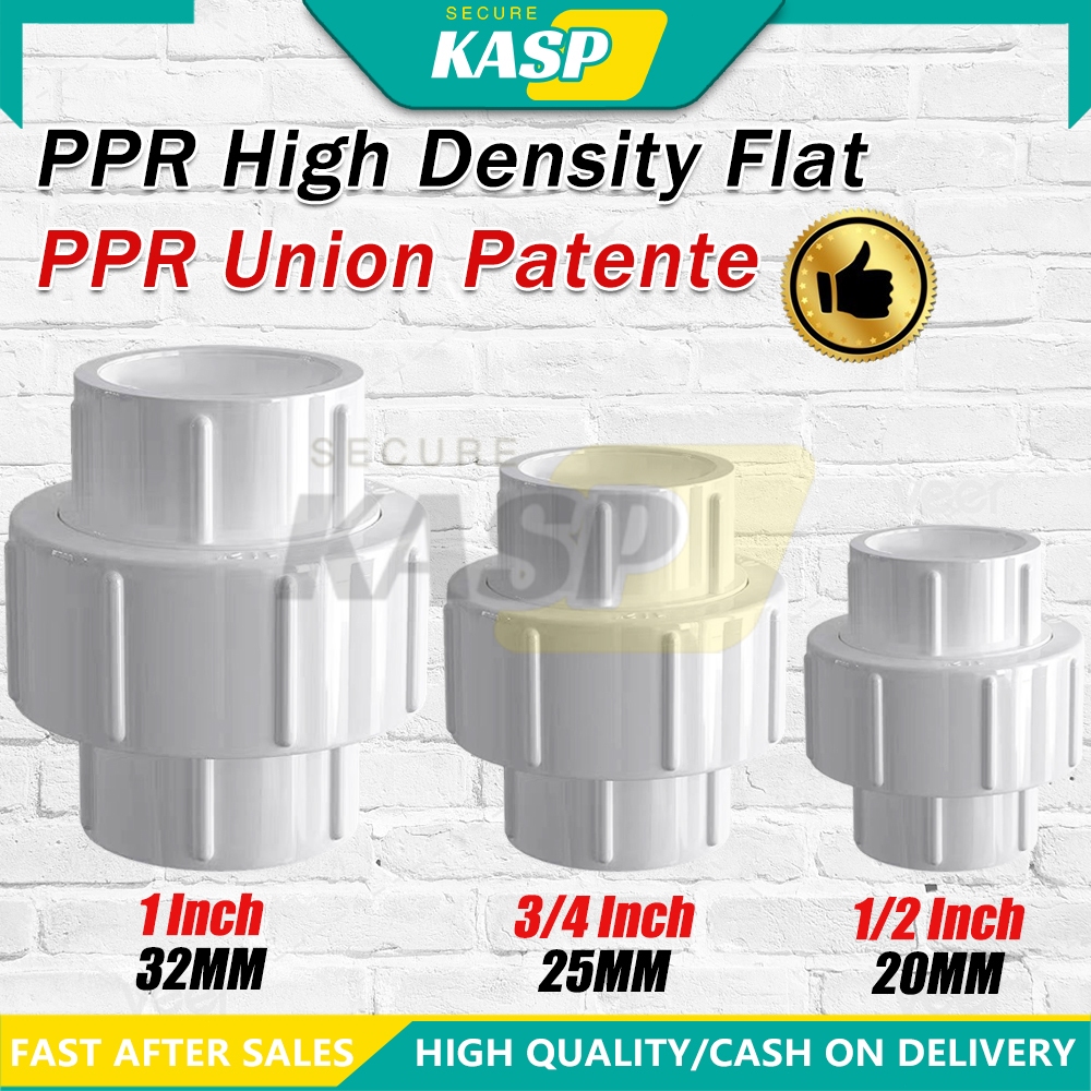 (Per Piece) PPR Fittings Union Patente 1/2'' 3/4'' 1'' (20mm,25mm,32mm ...