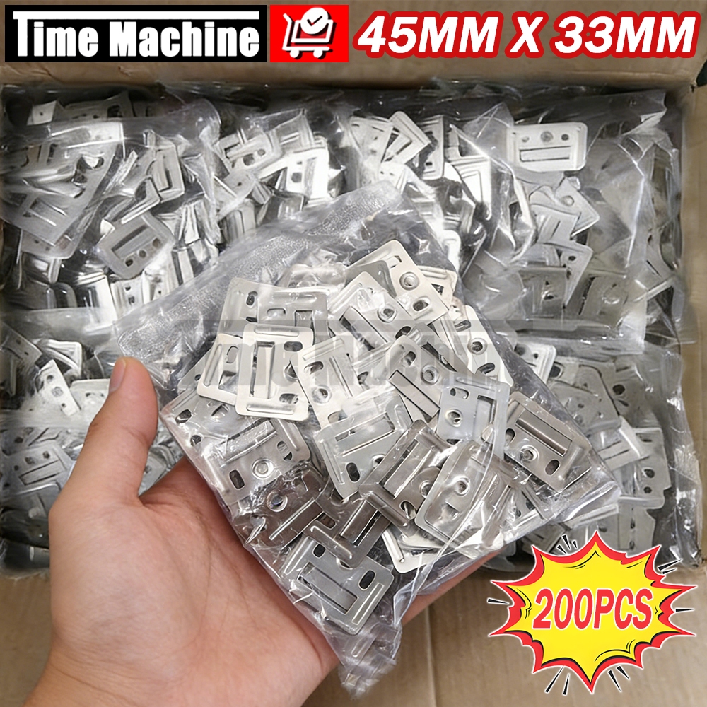 200pcs Wall Panel Clips / Fluted Wall Panel Metal Clip / Wpc Wall And ...