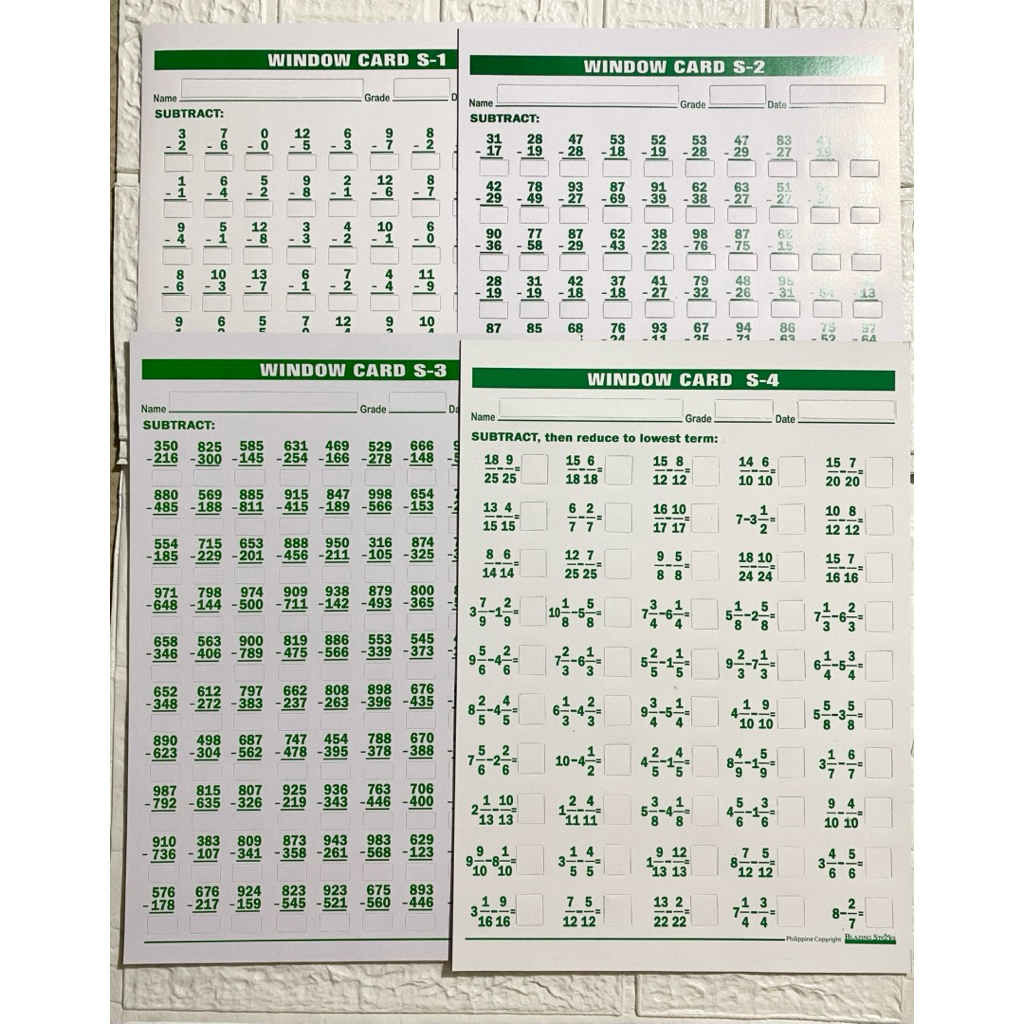 Shop window card a1 for Sale on Shopee Philippines