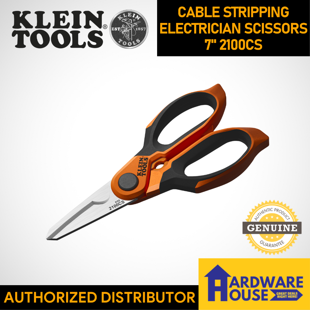 ORIGINAL KLEIN TOOLS Cable Stripping Electrician Scissors 7