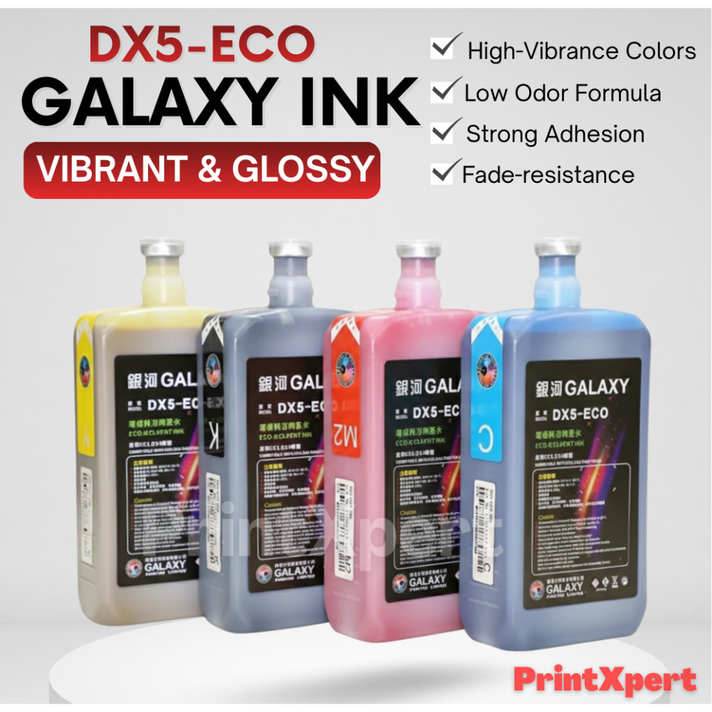 Galaxy Eco solvent 1 Liter for Tarpaulin Ink Compatible for Epson DX5 ...