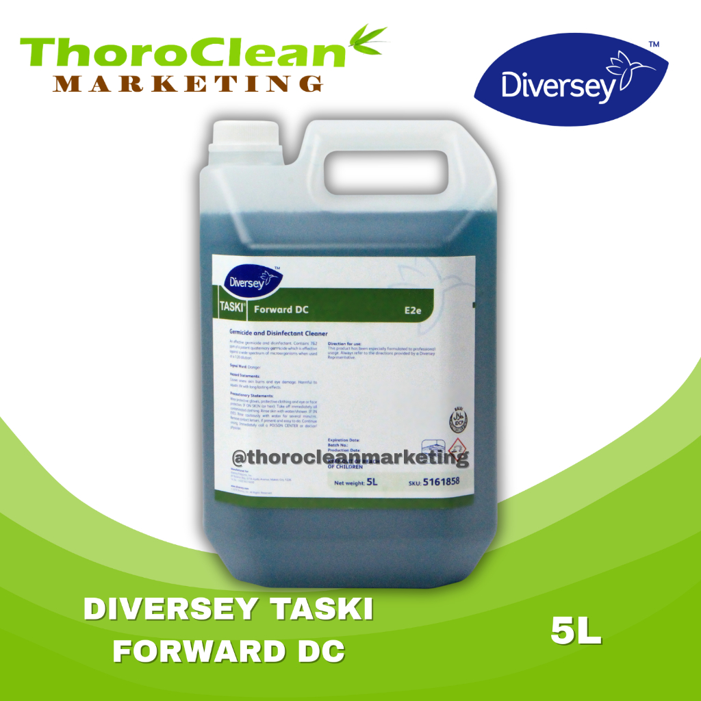 Diversey Taski Forward DC Germicide and Disinfectant Cleaner 5L ...