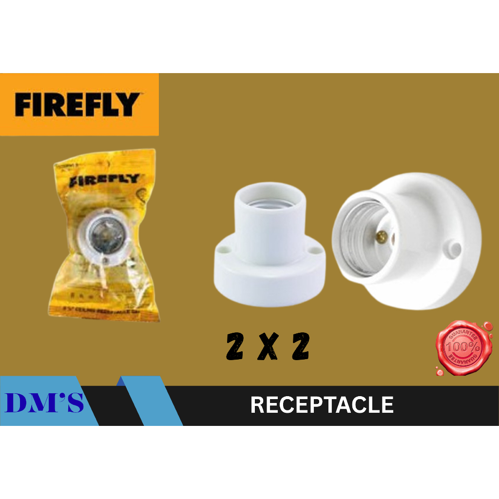 Ceiling Receptacle Firefly 3 sizes | Shopee Philippines