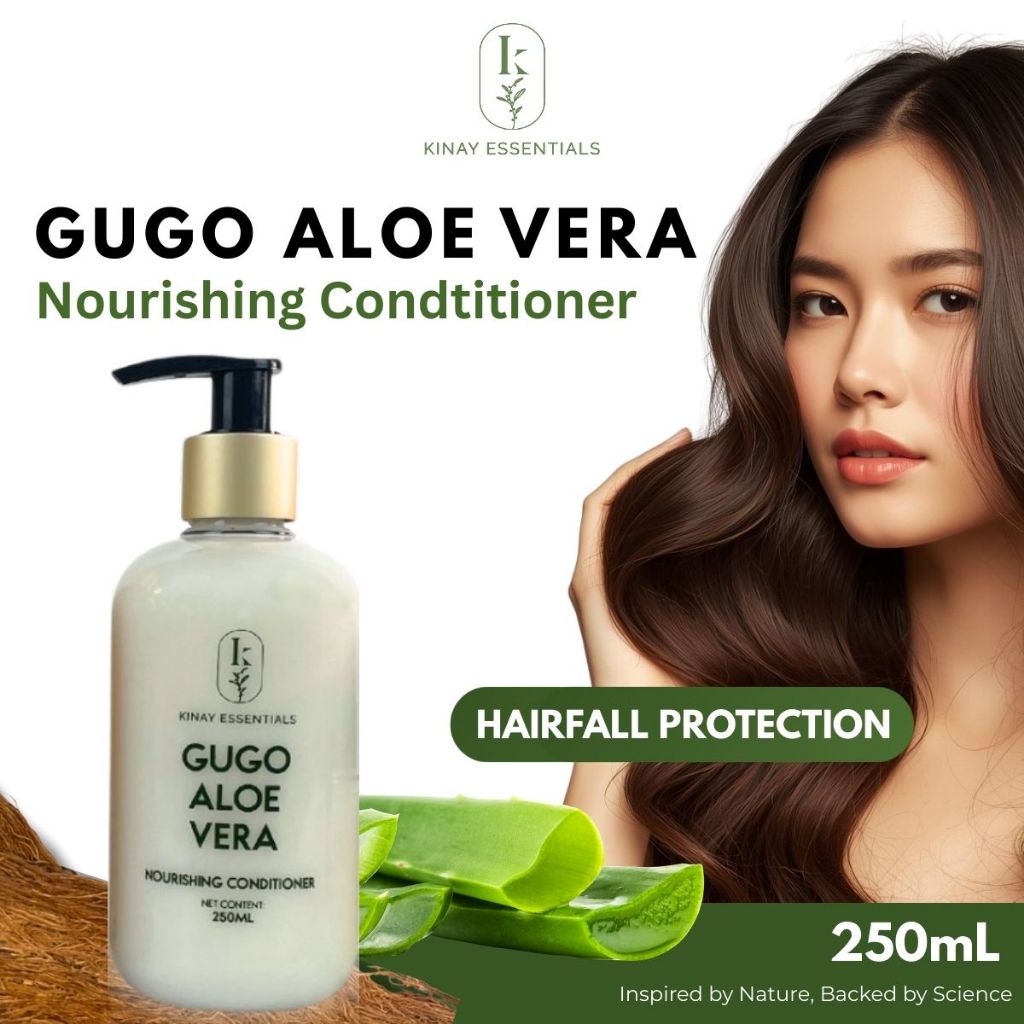 Kinay Essentials Gugo and Aloe Vera Hairfall Protection Nourishing ...