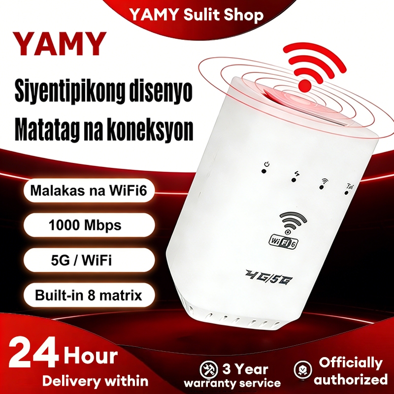 YAMY WiFi Router with SIM Slot and LAN Network 1000Mbps Multi-Mode Wi ...
