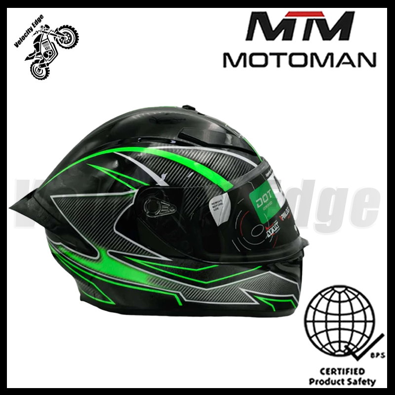 COD Genuine For OFFRoad Helmet Full Face Motorcycle and Bike MTM MOTOMAN 888-3  | Shopee Philippines