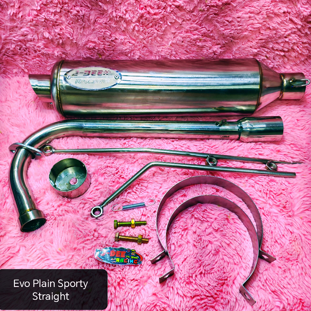 JDEE RACING EVO PLAIN POWER PIPE | Shopee Philippines