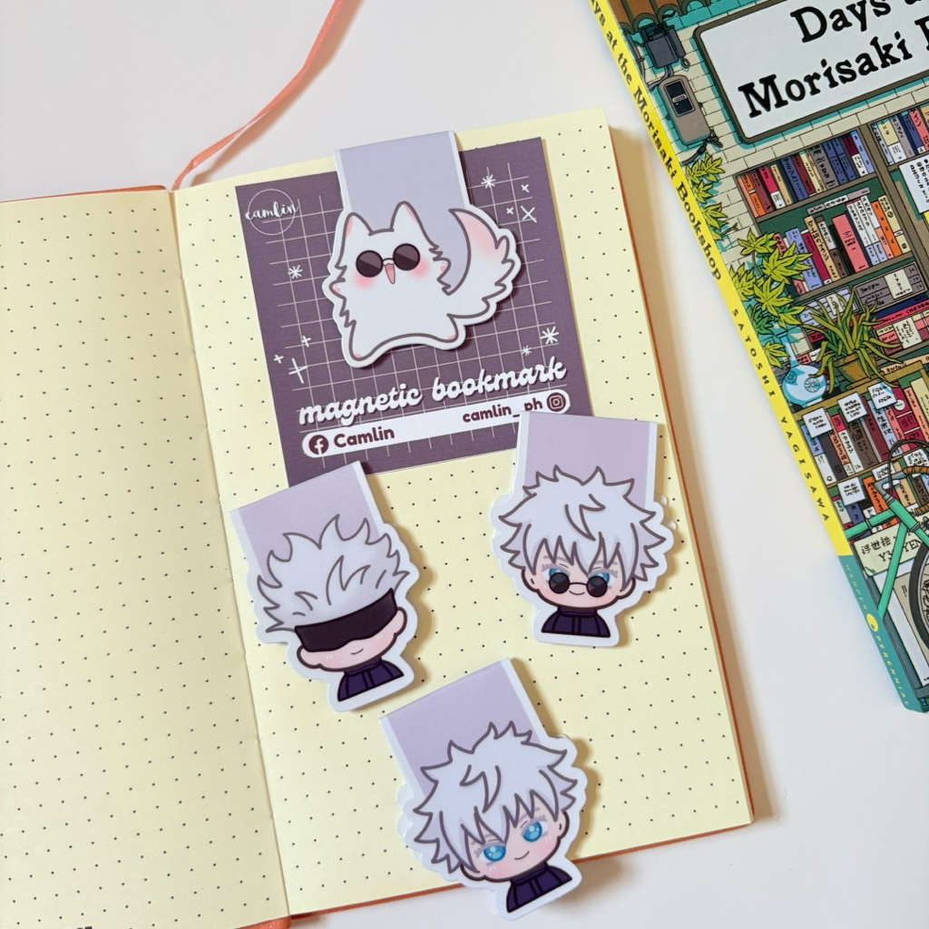 Gojo Satoru Anime Jujutsu Kaisen Magnetic Bookmarks | Shopee Philippines