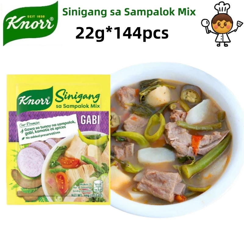 Knorr Sinigang Gabi 22g x 144 Pcs with Original Sampalok Mix Made