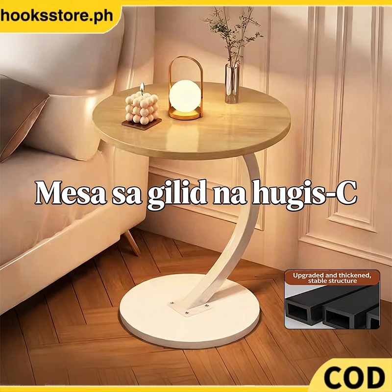¥COD¥ Nordic Side Table Small Coffee Table Simple Corner Table Bedside ...