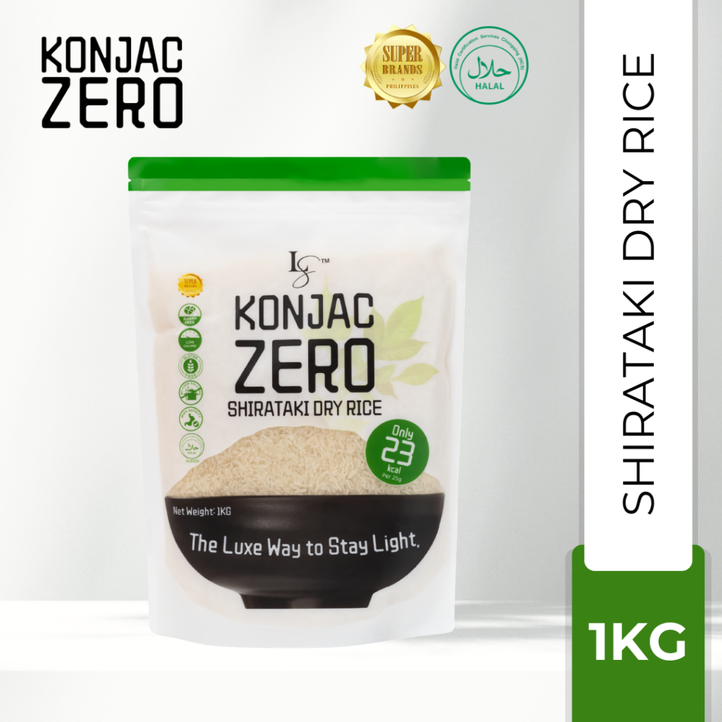 Konjac Zero Shirataki Dry Rice | Sugar-Free | Cholesterol-Free | Shopee ...